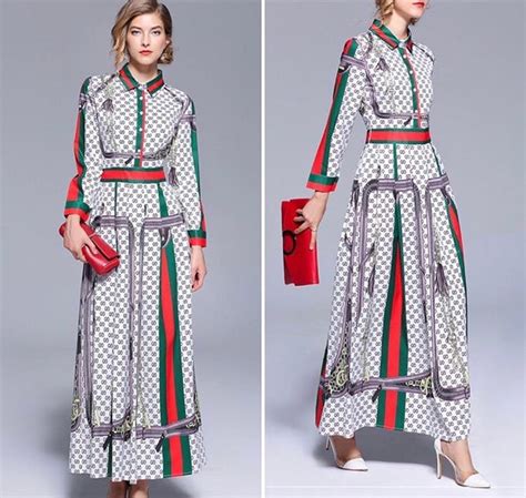 gucci inspired dresses free shipping|gucci outfit dress to impress.